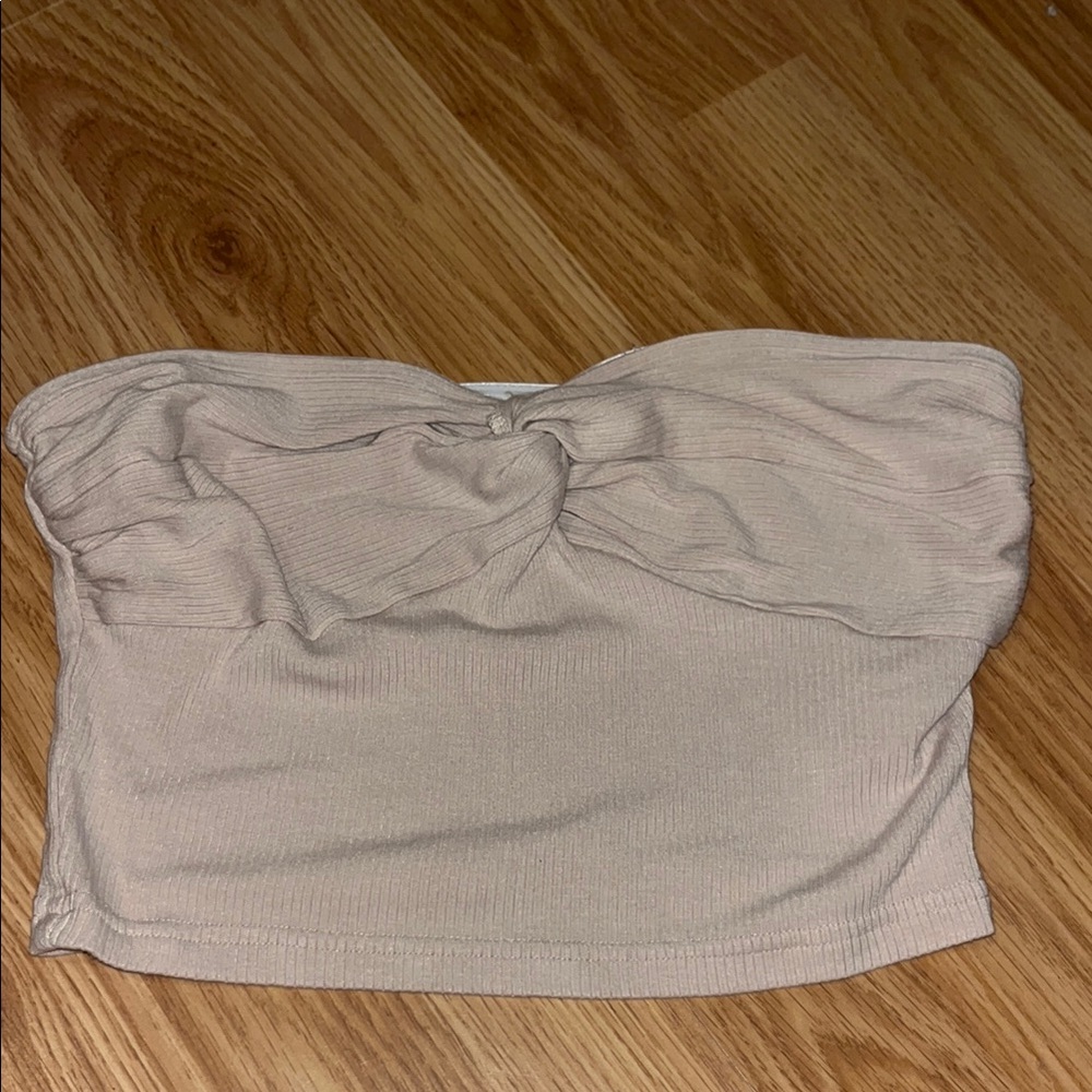 Beige Tube Top